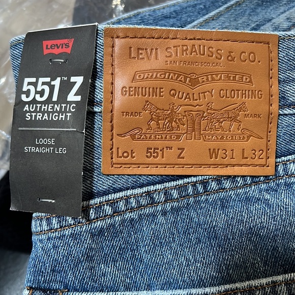 Levi’s 551 Z Authentic Straight Leg Jean – Hooning Around - Picture 13 of 13